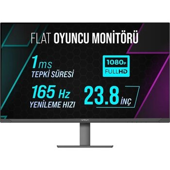 Warp Wrp24-165-B 23.8" 165Hz 1Ms Rgb Flat (Hdmı + Display Port) Freesync + G-Sync Full Hd Oyuncu Monitörü