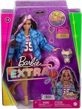 Hdj46 Barbie Extra - Ekose Ceketli Bebek