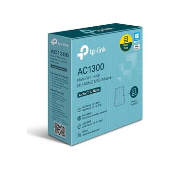 Tp-lınk Archer T3u Nano Ac1300 Kablosuz Usb Adaptör