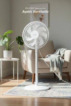 Fressi Ayaklı Vantilatör 3 Kademe Hız Ayarlı Kumandalı