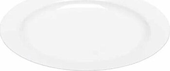 Plastik Beyaz Tabak 23 Cm - 10 Adet