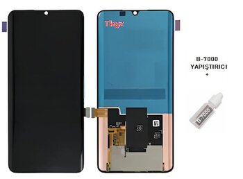 Tkgz - Xiaomi Mi Note 10 Lite Lcd Ekran Dokunmatik -A- Kalite + B-7000