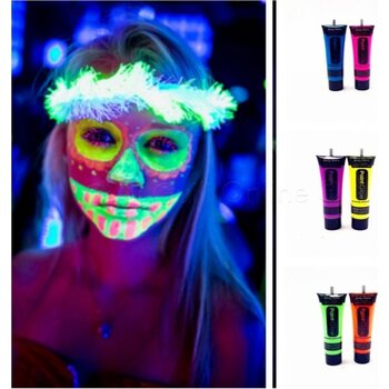 MiraLive Neon Glow Fosforlu Krem Boya - 12 Adet
