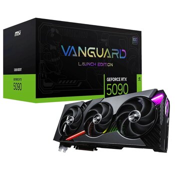 Msi Geforce Rtx 5090 Vanguard Soc Launch Edition 32gb Dlss 4 512 Bit Gddr7 Ekran Kartı