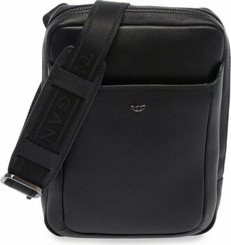 Tergan  Siyah Hakiki Deri Erkek Çapraz Askılı Çanta - S1AC00021493-A85