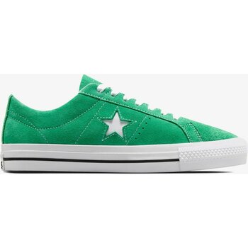 Converse One Star Pro Unisex Yeşil Süet Sneaker - 38,5