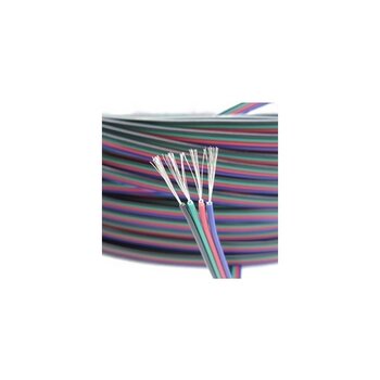 Digielektro Rgb Şerit LED Kablosu 4lü Kablo - 50 METRE