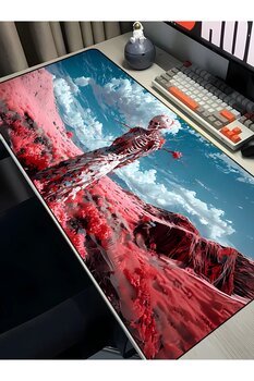 Charmbi Bekleyiş 40x90 ProControl Mouse Pad Gaming Mousepad Kaymaz Taban Büyük Oyuncu Ultra Pürüzsüz