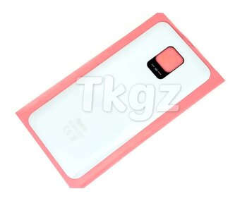Xiaomi Redmi Note 9s Note 9 Pro Arka Kapak (Cam) Beyaz