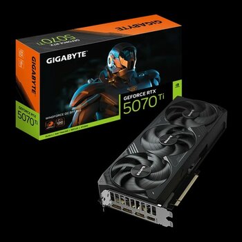 Gigabyte Gıgabyte GV-N507TWF3OC-16GD, RTX5070TI, Wındforce Oc, 16GB, Gddr7, 256BIT, 3 Fanlı, 1xhdmı, 3xdp, Gamıng Ekran Kartı