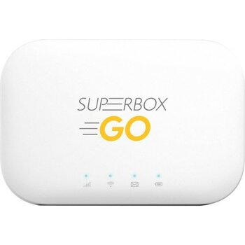Huawei Superbox Go 4G Modem Beyaz Renk 300 Mbps Bağlantı Hızı ile Mobil Kullanım İçin Uygun