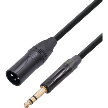 Gorgeous Mikrofon Için 6,35 mm - Xlr Jak Ses Kablosu 6,35 Mm, 1,8 Metre (Yurt Dışından) - Siyah