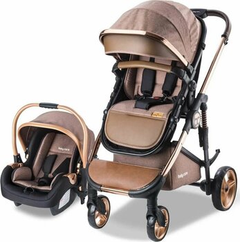 Baby Care BC-440 Kahverengi Travel Sistem Bebek Arabası
