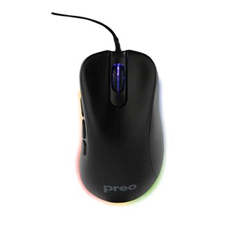 Preo Mg18 Rgb Led 6 Makro Atama 6400 DPI First Person Shooter Kablolu Gaming Mouse