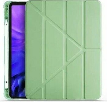 Ceponya Apple iPad 9.7 2018 Yeşil Standlı Smart Cover Tablet Kılıfı