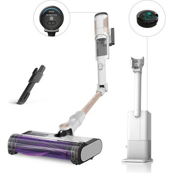 Shark Detect Clean&Empty Auto-Empty Sistemli Şarjlı Dikey Süpürge 2L - Beyaz