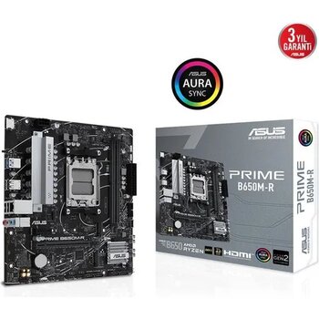 Asus Prime B650M-R 2xDDR5 HDMI 2xM.2 Am5 Anakart