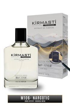 Kırmastı Selective Serisi M106 Narcotic Yüksek Yayılımlı Ekstra Kalıcı Erkek Parfümü Edp 50ml