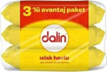 Dalin Klasik Islak Havlu 56'Lı 3'Lü Paket