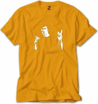 Bruce Lee Figure Sarı Tişört Liyada - 3XL
