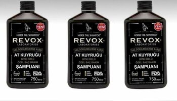 Revox At Kuyruğu Bitki Özlü Saç Bakım Şampuanı 750 Ml 3 Adet