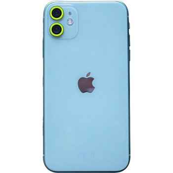 Eco Port Apple Iphone 11 Neon Fosforlu Kamera Lens - Yeşil