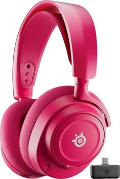 SteelSeries Arctis Nova 7 Gen 2 Magenta Kablosuz Kulak Üstü Oyuncu Kulaklığı
