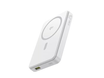 Baseus Airpow Ii Qi2 10000Mah Magsafe Powerbank 15W Kablosuz Beyaz