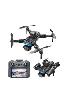 Bosile T2 Pro Drone 4K Üç Kameralı GPS WiFi FPV 360° Engel Algılama Büyük Ekran Kumandalı Katlanabilir Drone