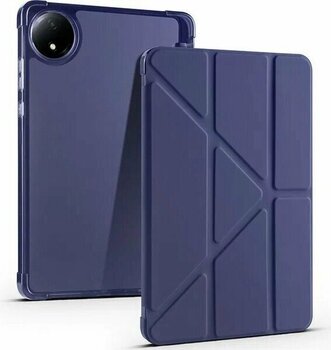 Xiaomi Redmi Pad Se 8.7 Lacivert Tri Folding Kalem Bölmeli Standlı Kılıf