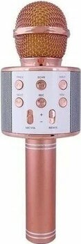 Okmore Rose Gold Bluetooth Karaoke Mikrofon