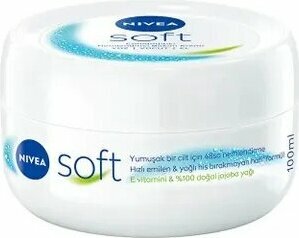 Nivea Soft 100 ml Yağlı His Bırakmaz Nemlendirici Vücut Bakım Kremi