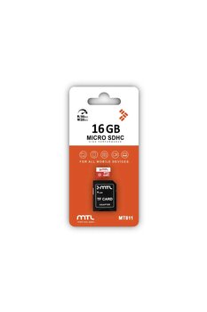 MTL 16GB Micro SD Kart (TF Card) Class 10 - Telefon Tablet Kamera Uyumlu Hafıza Kartı