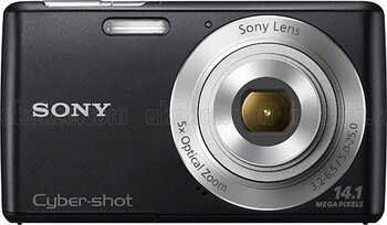 Sony Cyber-shot DSC-W620 14.1 MP Siyah Fotoğraf Makinesi
