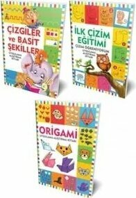 Halk Kitabevi Çizgiler Ve Origami 3 Kitap