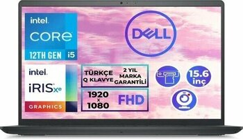 Dell Inspiron 15 3520 Intel Core i5-1235U 32 GB 1 TB SSD 15.6 inç Freedos Dizüstü Bilgisayar