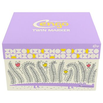 Cengo Twin Marker Çift Uçlu Kalem 168 Renk CGO137
