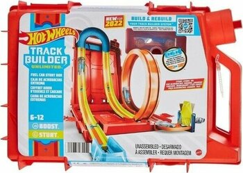 Hot Wheels Track Builder Benzin Bidonu Akrobasi Seti