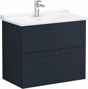 Vitra Root Classic Mat Lacivert 80 cm Lavabo Dolabı