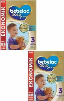 Bebelac Gold 3 Devam Sütü 800 G 2 Adet
