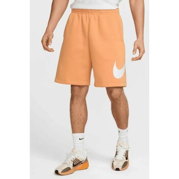 Nike Nsw Clup Graphic Fleece Erkek Turuncu Spor Şort - L