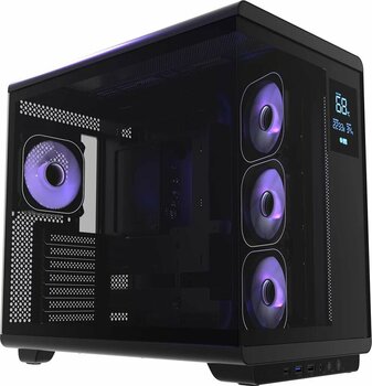 Hawk Gaming HC710 850W 80+ Bronze ARGB Akvaryum ATX Mid Tower Siyah Gaming Oyuncu Kasa