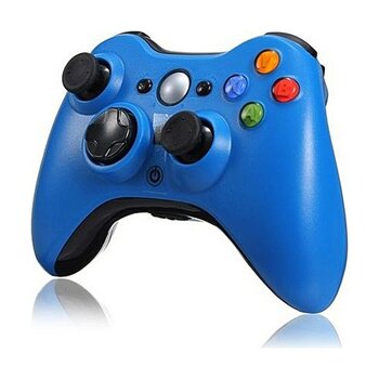 Microsoft Xbox 360 Wireless Controller Kablosuz Kumanda Oyun Kolu Mavi