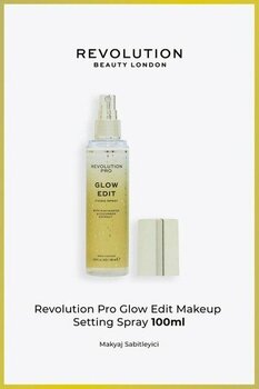 Revolution Pro Glow Edit Makyaj Sabitleyici Sprey Niacinamide ve Salatalık Özlü 100 ml