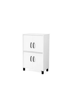 Erz Design Buket Kapaklı Çok Amaçlı Dolap Ayakkabılık 63x35x99cm Demonte