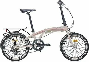 Carraro Flexi 107 Pembe Siyah Katlanır Bisiklet