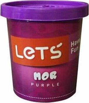 Lets Oyun Hamuru 150 Gr Mor - 4 Adet