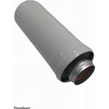 Kombi 50 cm Baca Uzatma Borusu Hermetik - Beyaz