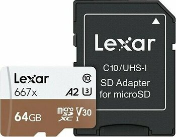 Lexar Professional 667x 64 GB MicroSDXC Hafıza Kartı