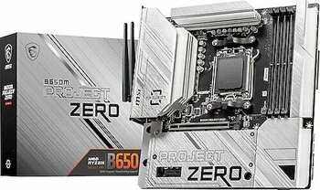 MSI B650M Project Zero AMD B650 DDR5 Anakart